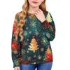 Christmas Day Sweatshirts For Children Boys And Girls Knit Sweater Cute Shirt Fall Crewneck Pullover Tops