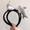 3D Plush Fish Headband Cute Stuffed Ocean Animal Hair Hoop Makeup Headdress