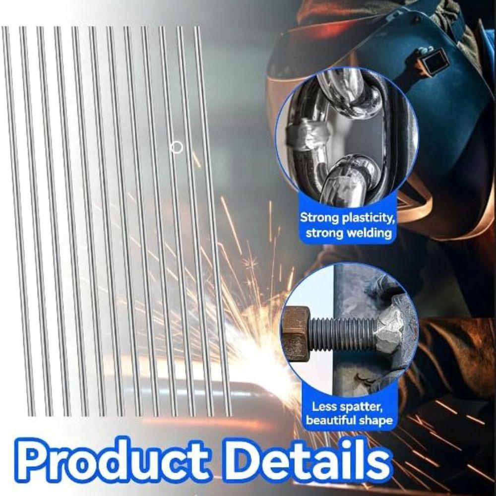 10pcs No Flux Welding Rods Low Temperature Cored Wire Professional Solder Rods  Home Appliance