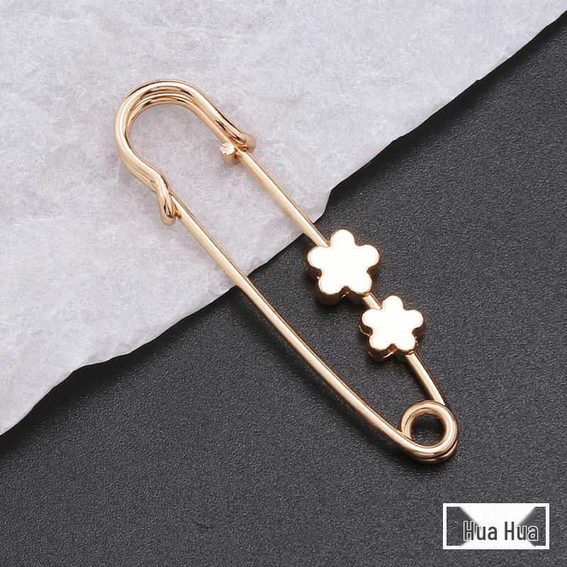 Rhinestone Waist Tightening Brooch for Women's Jeans and Necklines
