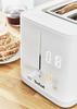 TEFAL Toaster TT693110 Power 850 W Number of Slots 2 Housing Material Plastic White