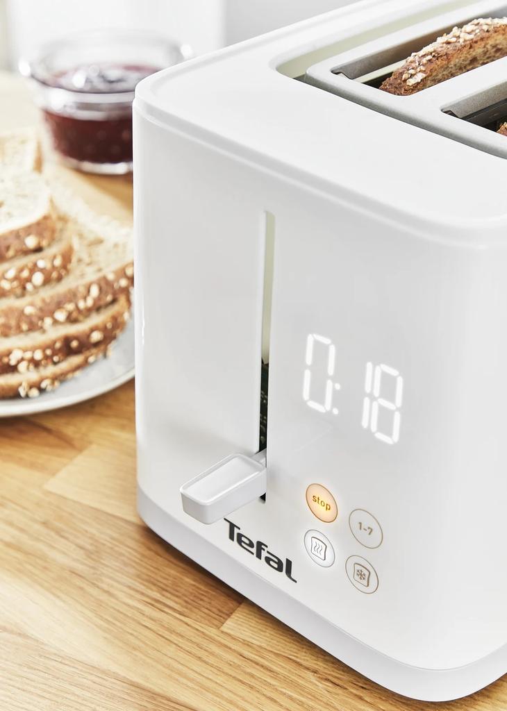 TEFAL Toaster TT693110 Power 850 W Number of Slots 2 Housing Material Plastic White