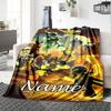 Customiz Name Personality Lego Ninjago Blanket Soft &Warm Sofa Office Bed Travel Lunch Break Blanket, Gift Suitable All Seasons