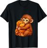Punch Monkey Cute Baby Funny Animal T-Shirt