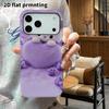 Phone Case: 2D Flat Design Suitable for iPhone 18 17 16 15 14 13 Pro Film Protective Case, Couple Style, Milky White Kitten, Christmas and Halloween G