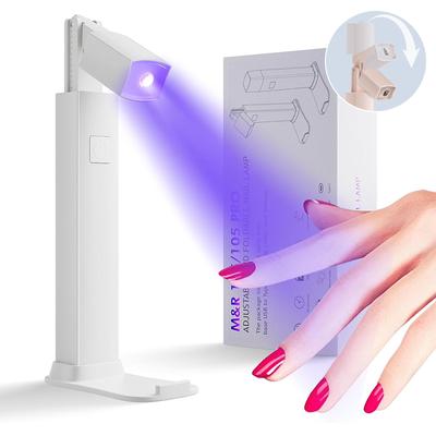 Přenosná mini lampa na sušení nehtů UV LED světlo na nehty pro vytvrzování všech gelů na nehty Lampa pro rychlé sušení USB Nástroj pro nail art Dárek pro domácí cestovní použití