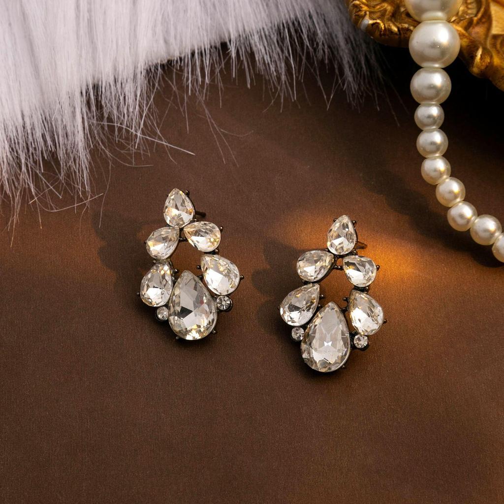 Bohemian Owl Bronze Filigree Earrings with Turquoise Tassels