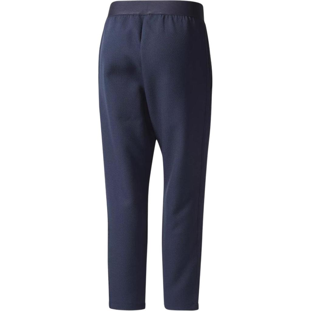 Adidas Originals Solid Color Loose Fit Elastic Waist Casual Pants Women Bottoms Navy BQ7869