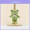 Adorable Cartoon Teddy Bear Keychain Plush Toy With Cute Bowtie For Kids And Adults