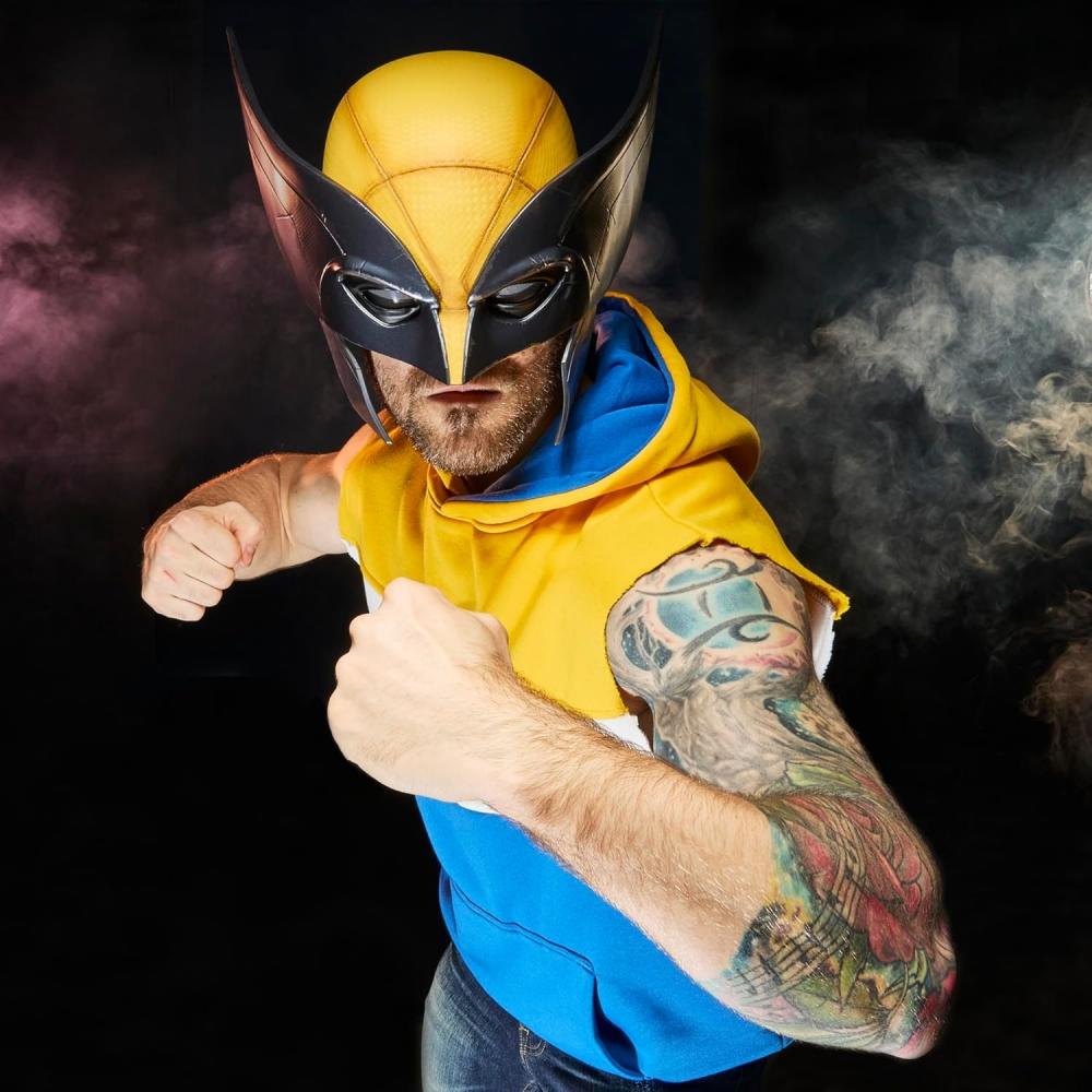 Hasbro Marvel Wolverine Maschera Premium per Roleplay Attrezzatura da Film Collezionabile per Adulti G064