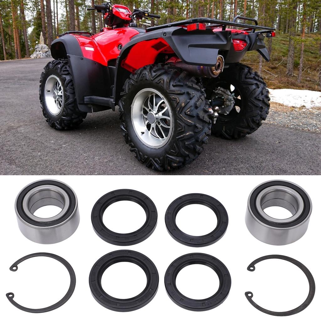 Wheel Bearings Seals Kit 91051 HA7 651 Steel ATV Wheel Bearing Replacement for TRX400 TRX450 TRX500 TRX680