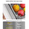 HUALEAI Stainless Steel Sink Drain Rack