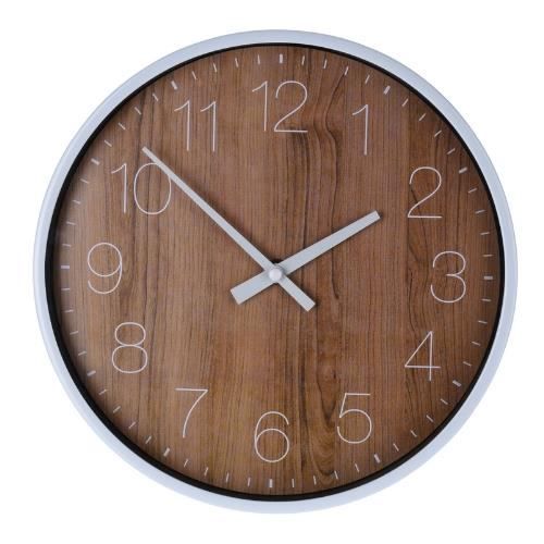 Horloge murale - Segnale - Bambou - 25 cm - Rond - Style Scandinave Moderne