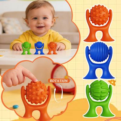 New Cross-Border Children'S Silicone   Toys: Circular    Creative Stress-Relieving Toy Set
