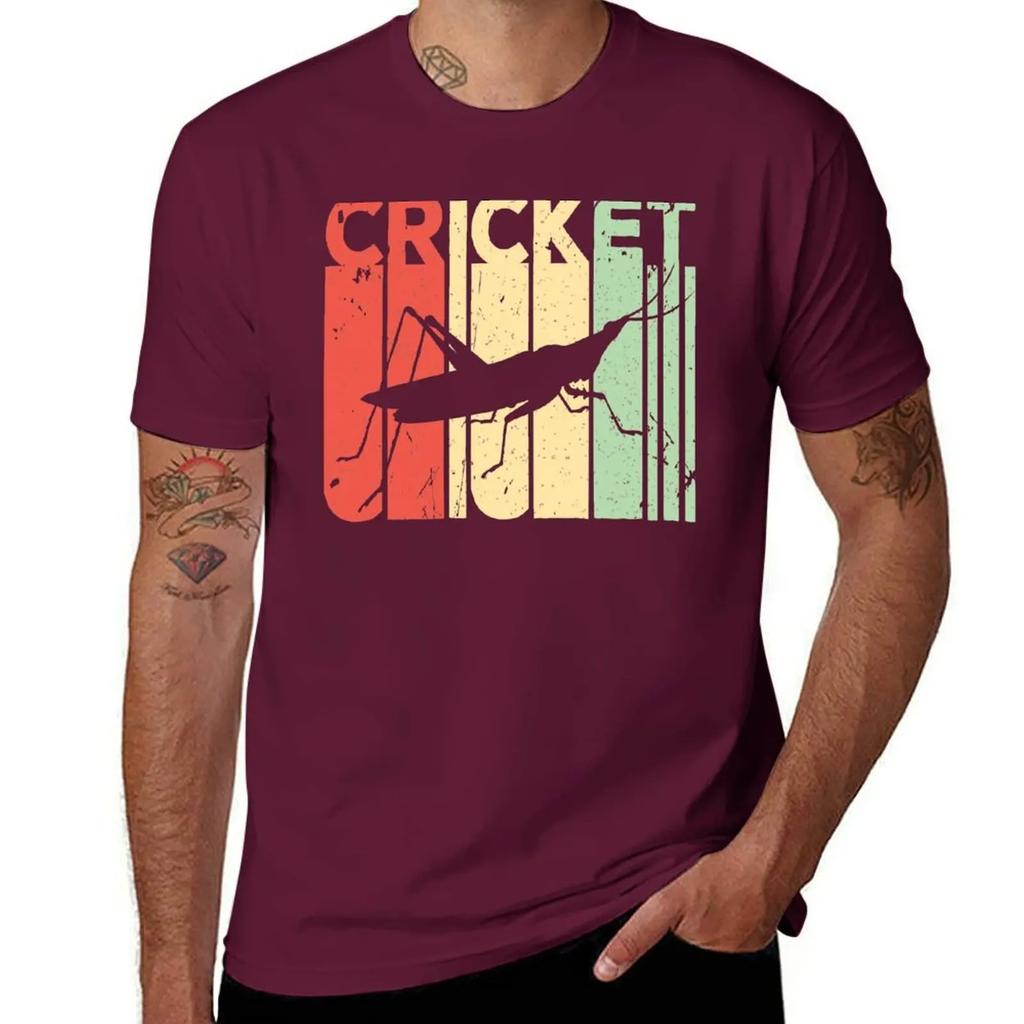 Cricket Insect Vintage Retro T-Shirt anime essential t shirt shirts graphic tee men