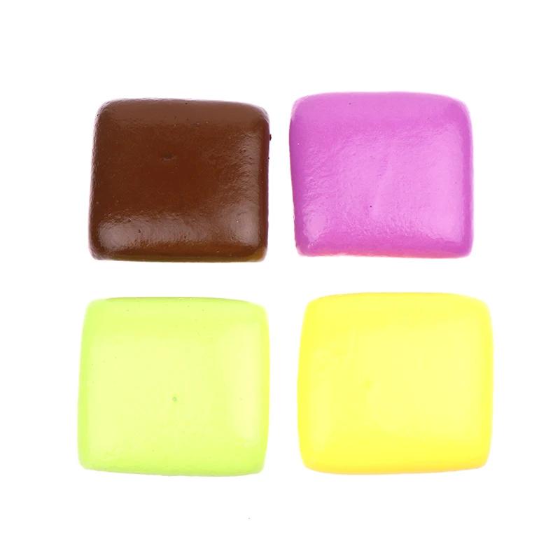 Sticky Squishy Toast Toy,Sticky Bread Squishy Toy,Toast Sliced Bread Stress Toys, Tricky Squeeze Gift for Christmas Birthday