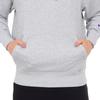 Champion Basic Long Sleeve Fleece Hoodie with Embroidered Oxford Gray Men's Logo, (Size 70) C3-W101Z