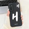 For Realme X2 XT Lucky Initial Letter Phone Case For Realme XT X2 Soft Silicone Shockproof Cases