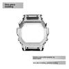 DW-H5600 Vintage engrave Mod kit  For Casio G-SHOCK Small Square DW H5600 modified solid stainless steel Watch strap case men
