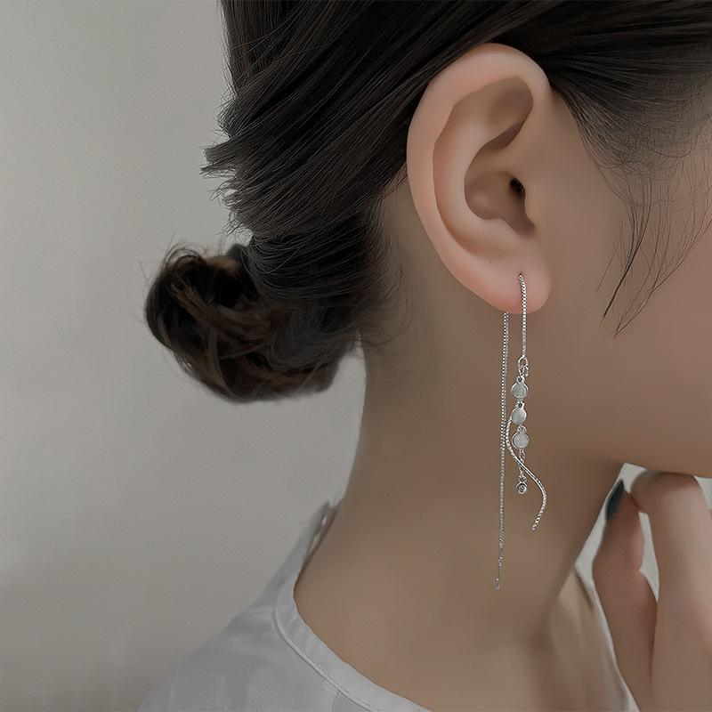 Lindon Copper Alloy Zircon Earrings Drop Earrings For Women Wedding Party Gifts