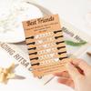 6Pieces Friend Friendship Bracelet Heart Distance Matching Bracelet for Women