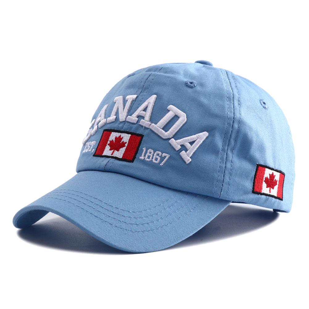 Sports Outdoor Adjustable Style Street Urban Hop Hip Bone Snapback Cap Baseball Stitching Embroidered Flag Canada New Brand Latest Fresh Hats For