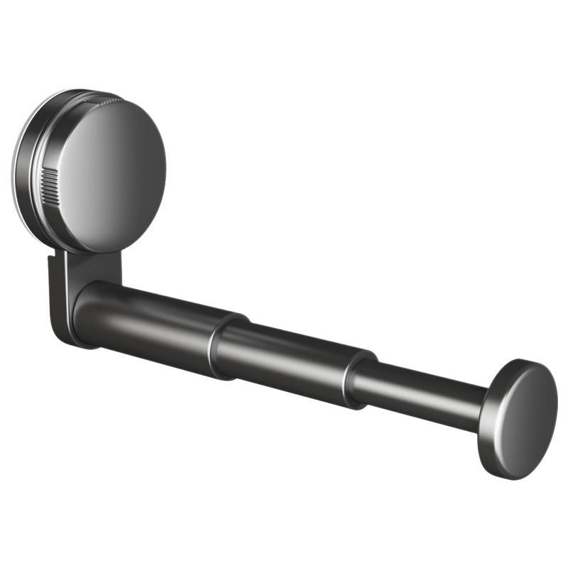 Retractable hanger No punching Wall hanging Balcony Bathroom Multifunctional storage Clothes drying rod Household shelf artifact
