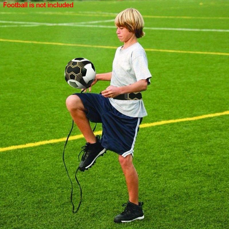 Sports Supplies Kick Ball Training Aid Adjustable Tool Elastic Handfree Returner Soccer Trainer Control Skills Football Strap