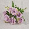 DIY Decoration Artificial Peony Bouquet 7 Heads Simulated Flower Fake Flowers  Photography Props