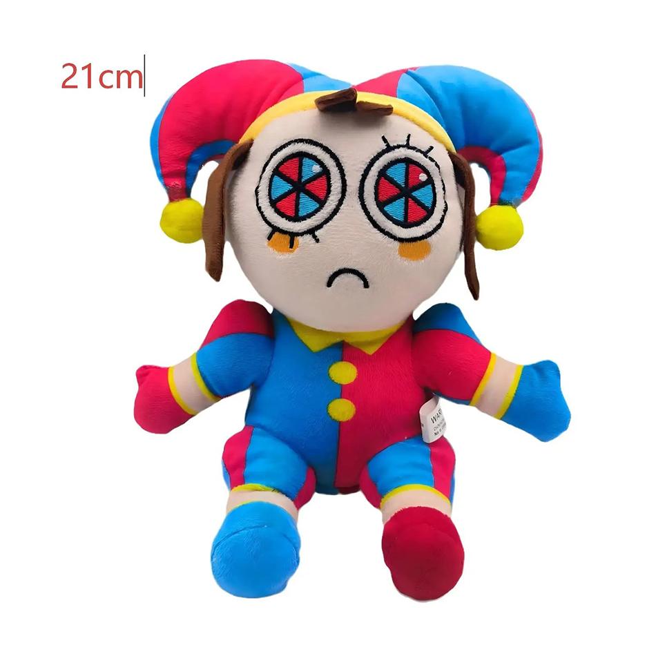 Disponibile perThe Amazing Digital Circus Peluche Pomni e Jax Bambola Peluche Giocattoli per Natale Halloween Compleanno Giocattoli Regali caldo