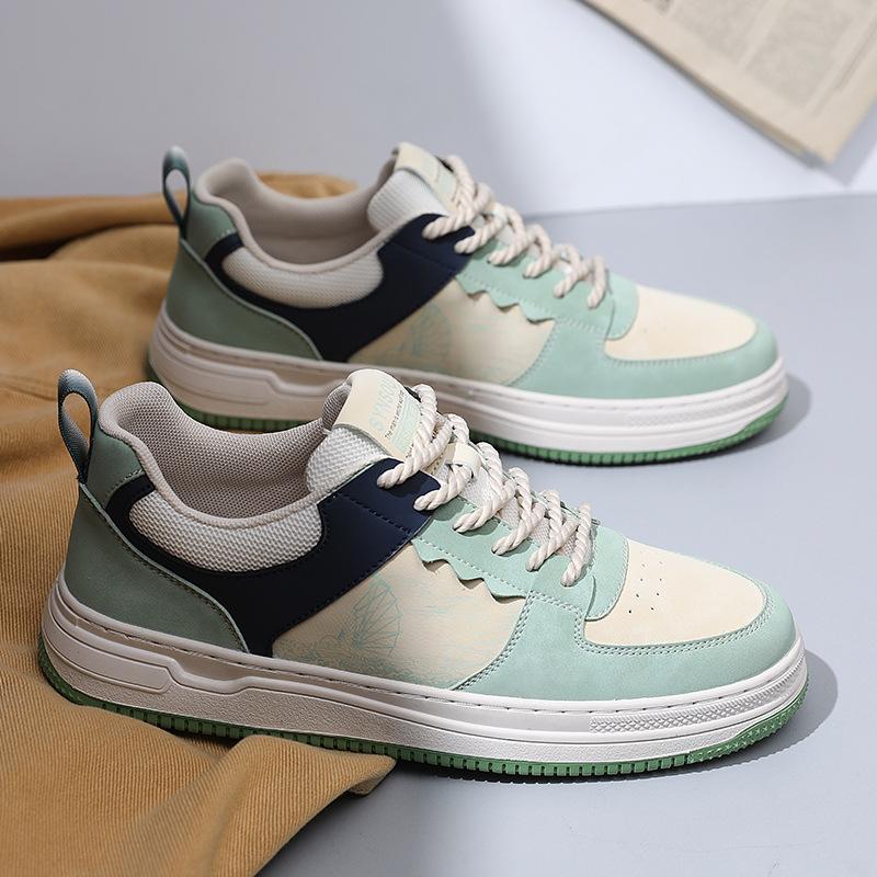 Men's shoes 2024 winter new niche men's shoes men's low-top board shoes boys' sports and leisure versatile trendy shoes