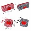 Cloth Checkered Korean Style Pencil Case Tomato Pen Bag Pencil Pouch  Girl Kids Children