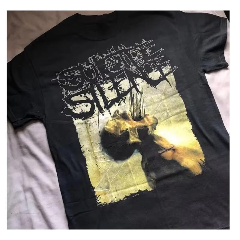 

2025 New Lightweight Suicide Silence Shirt Black Unisex All Sizes T Shirt Men s and Women s Summer Casual Crew Neck Cotton Tee 4XL