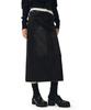 Deketeuumeon Signature Long Skirt Dcsk003Blackb