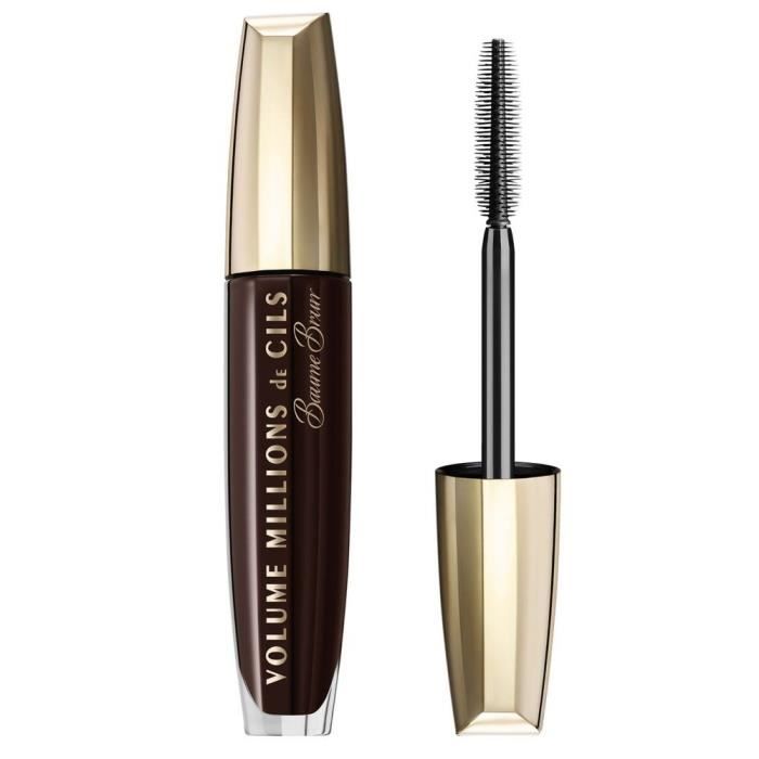Mascara - L'OREAL PARIS - Volume Millions De Cils - Brown - 97% of Natural Origin - 8.9 Ml