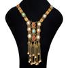 Bohemian Maxi 70cm Long Necklace Pendant For Women Collier Jewelry Colar Vintage Multilayer Tassel Collar Boho Necklace Bijoux