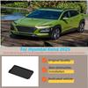 For Hyundai Kona 2025 Silicone Behind Screen ETC Tissue Storage Box Car Dashboard Organizer Interior Accessories