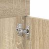 Washbasin Cabinet with Storage Sonoma Oak Wood Based Material