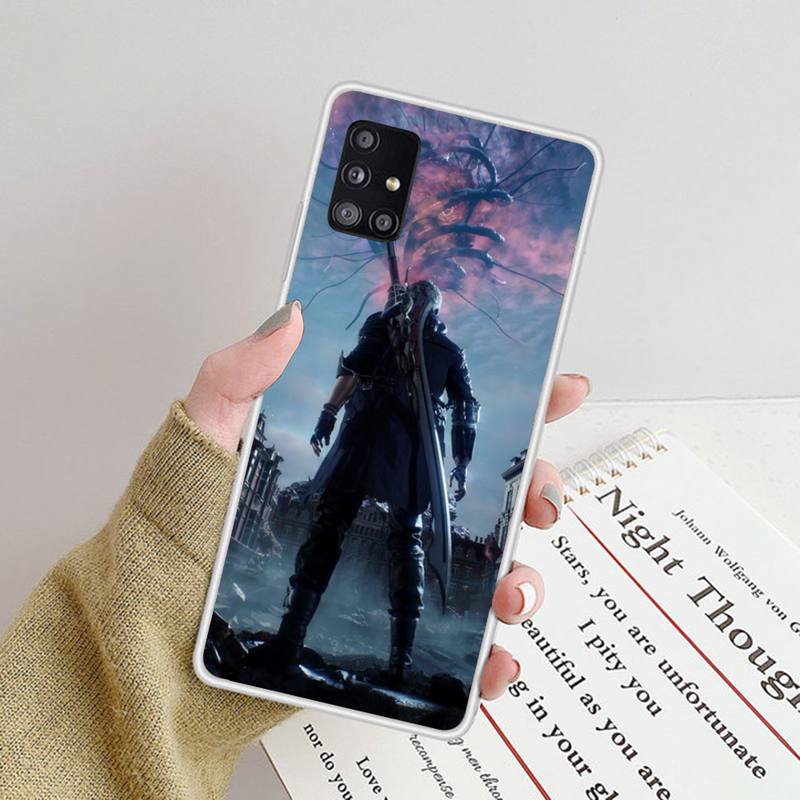 Cool Devil Game Phone Case For Samsung Galaxy S9 S10 Plus S10E S20FE A71 A51 A21S Clear Silicone Transparent Phone Cover