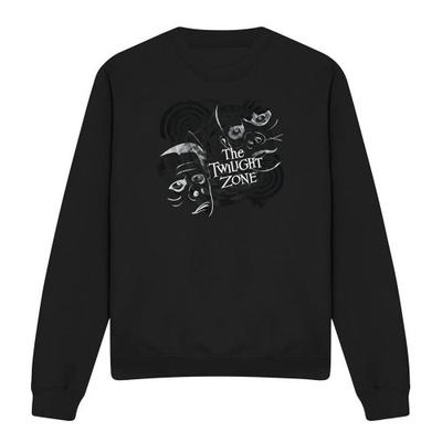 The Twilight Zone Unisex Adult Strange Faces Sweatshirt