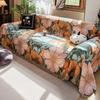 Retro American Sofa Cover Fabric Flower Pattern Anti Slip Sofa Towel Light Luxury Blended Sofas Cover Full Coverage Of Scarves