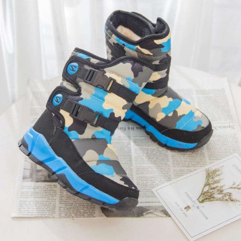 Креативные зимние детские зимние ботинки для девочек — фото 12