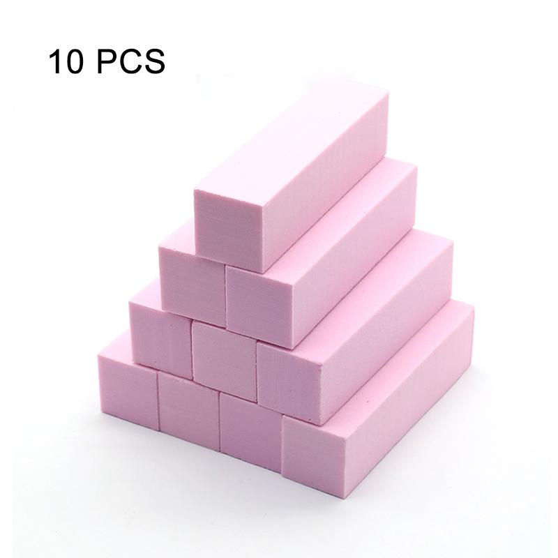 Nails Buffer Grind Buffing Block Pink Nail File For Pedicure Manicure Care Nail Art Sponge Buffer Polish Nail Accessories Tools