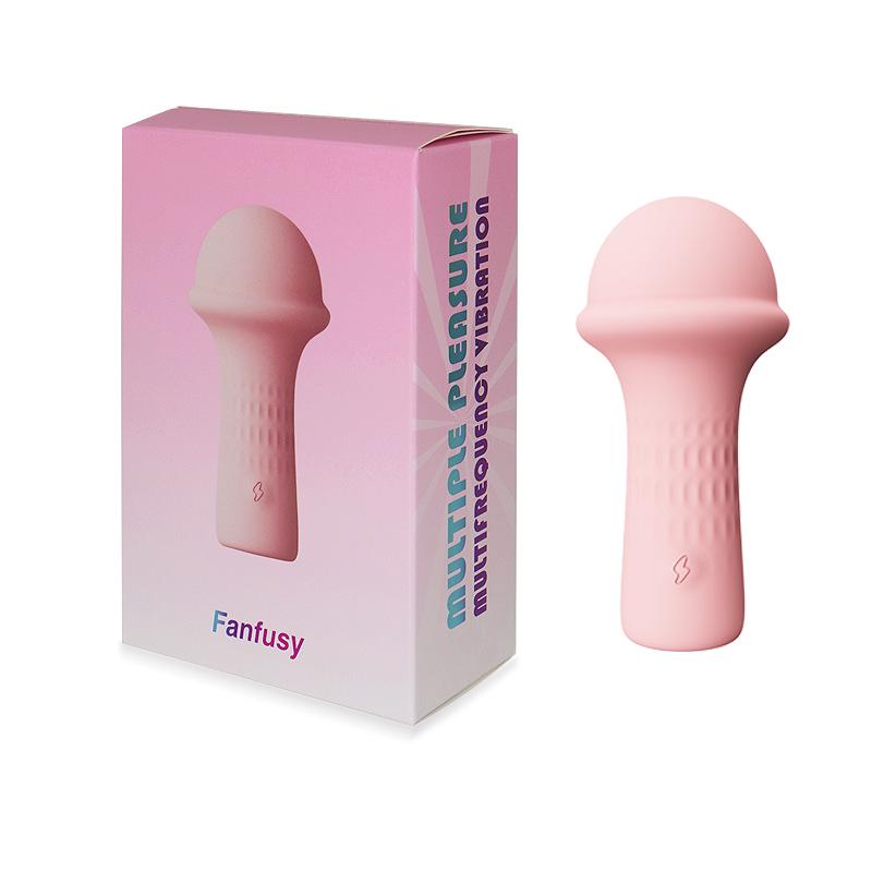 Full Coverage Silicone Vibrator - Silent, Dual Point, Strong Vibration for Maximum Pleasure