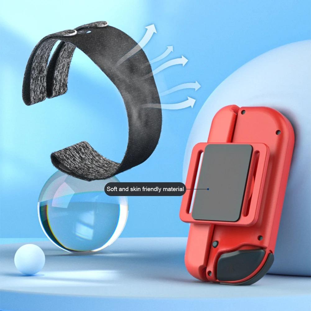 For Nintendo Switch Just Dance Game Accessories for Joy-con Controller Adjustable Clamp Elastic Wristband Dance