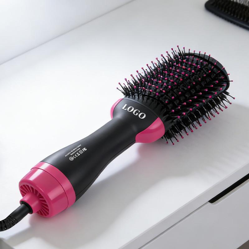 3 In 1 Electric Hair Dryer Brush for Efficient Drying, Multi-function Hot Air Negative Ion Hair Straightener Comb Brush