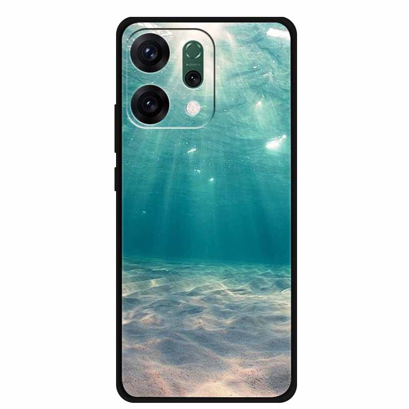 Für Oppo Reno 14 Pro Hülle Cartoon Muster Weiches Silikon TPU Hüllen Für Oppo Reno14 Pro Handyhüllen Neues Reno 14Pro CPH2739 Fundas
