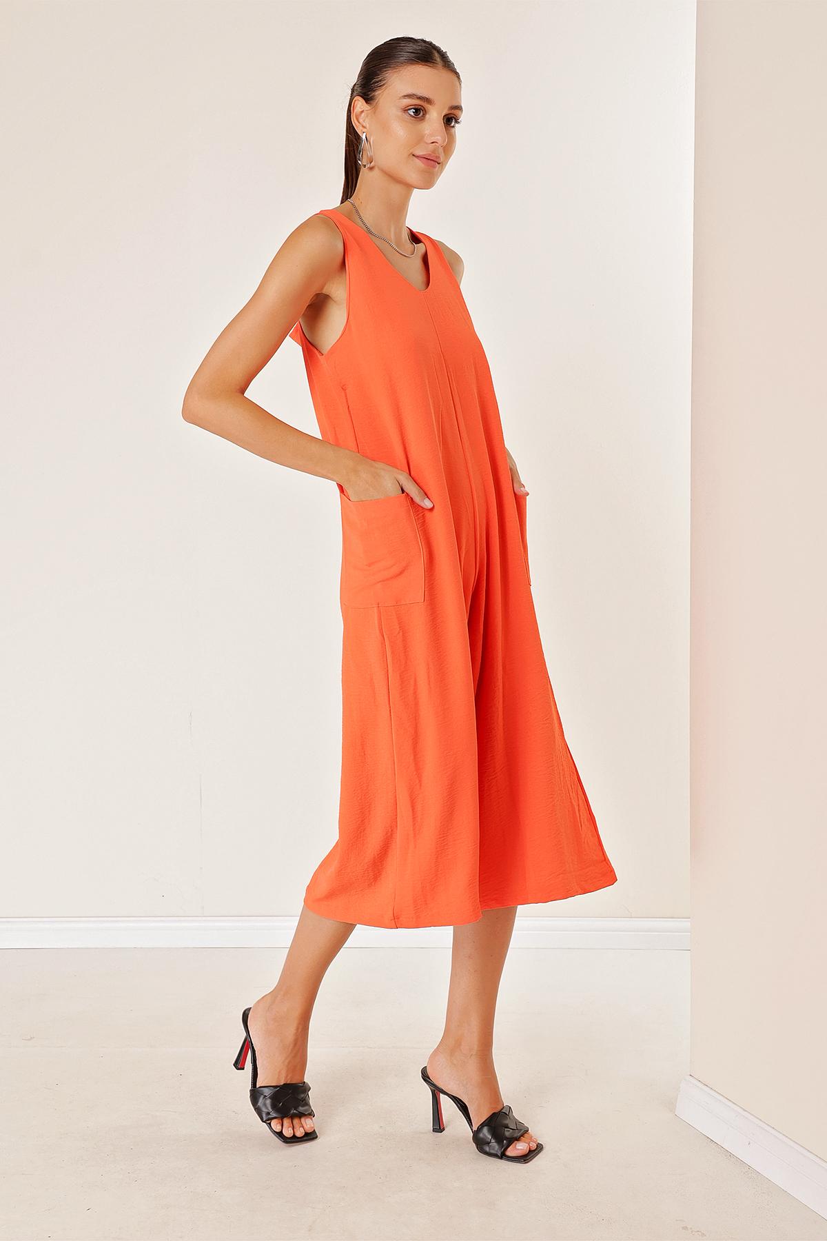 

Карманный комбинезон Ayrobin M оранжевый