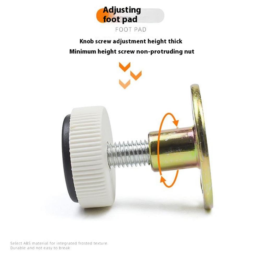 No. 15 4Pcs Furniture Leg Risers Adjustable Height Increasing Pads For Table Bed Chair Legs Elevators No Drilling Required