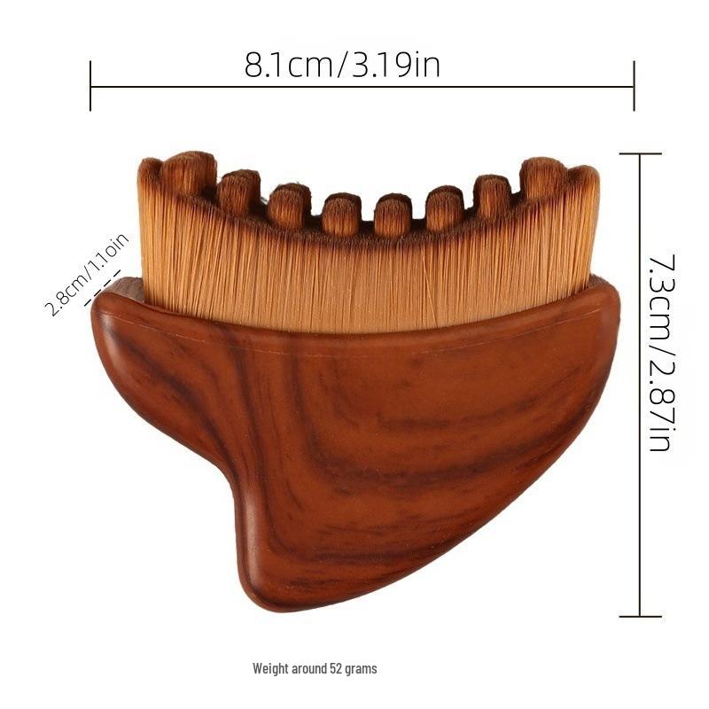 Lymphatic Contour Face & Eye Gua Sha Brush